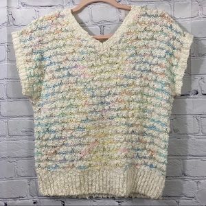 Spring Sweater - Multicolor V-Neck
